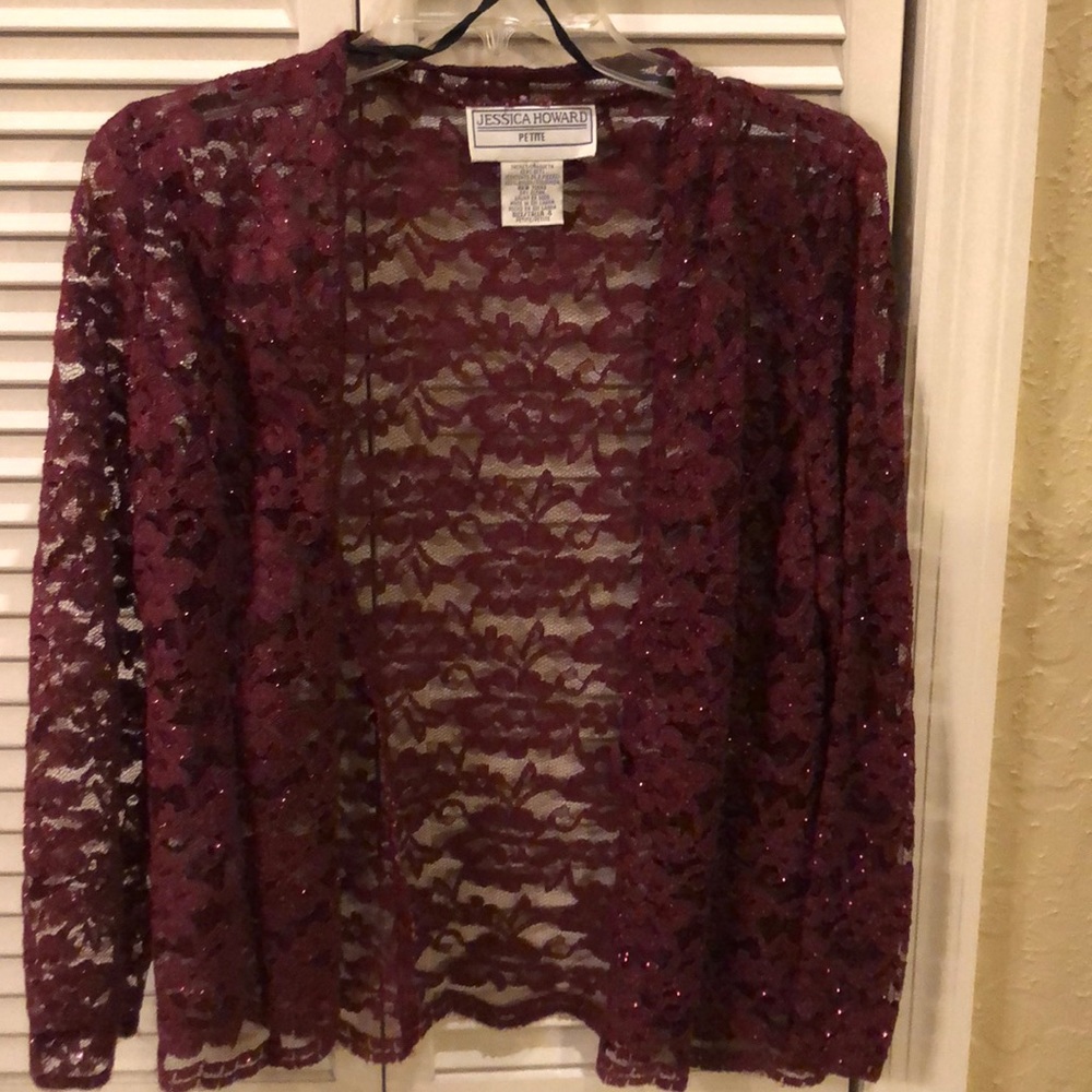 Red lace Jacket